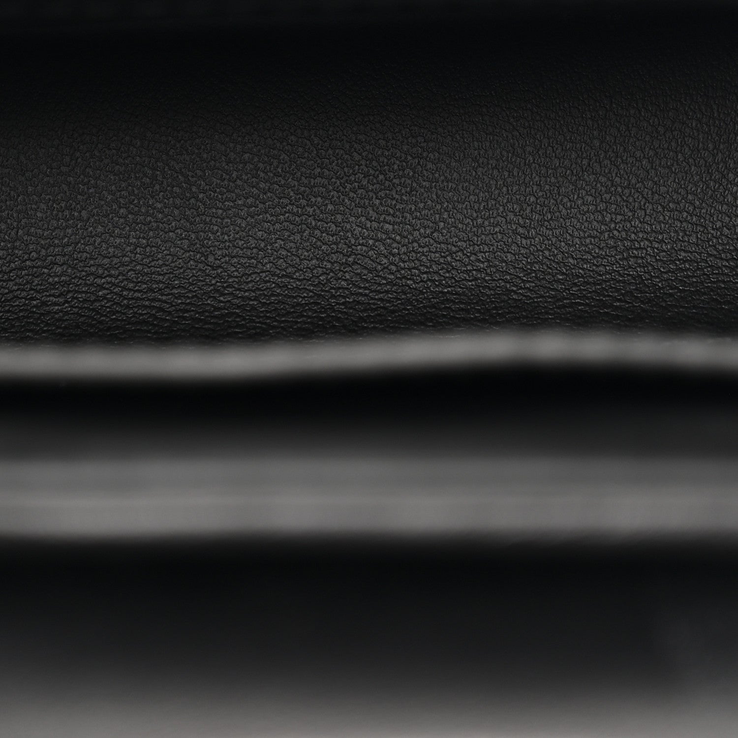 Crystal Cowhide Nano Capucines Silver Black