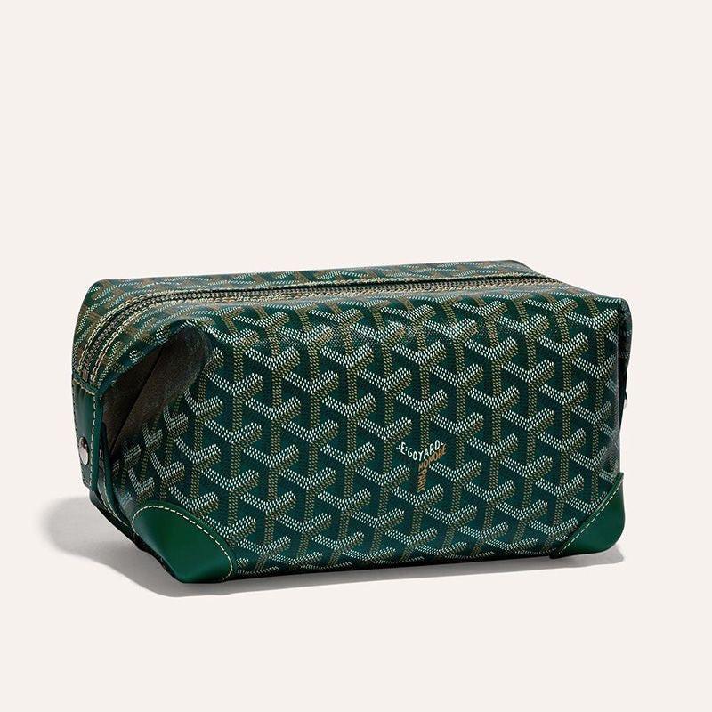 Goyard Bowling 25 Toiletry Bag In Goyardine Canvas✨