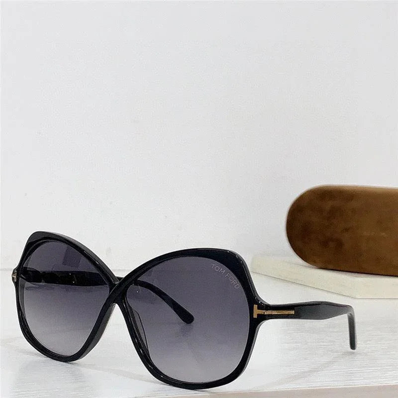 ✨TOM FORD Eyewear Rosemin Oversize round-frame sunglasses