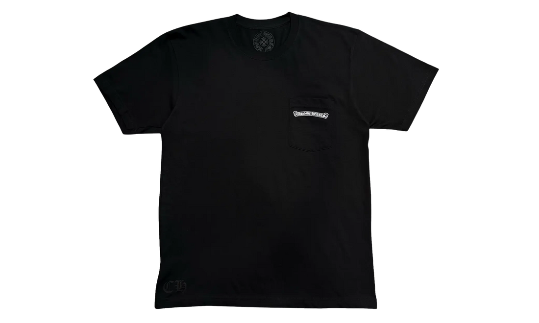 St. Barth Exclusive Cross Logo T-Shirt "Black" CHRM1543