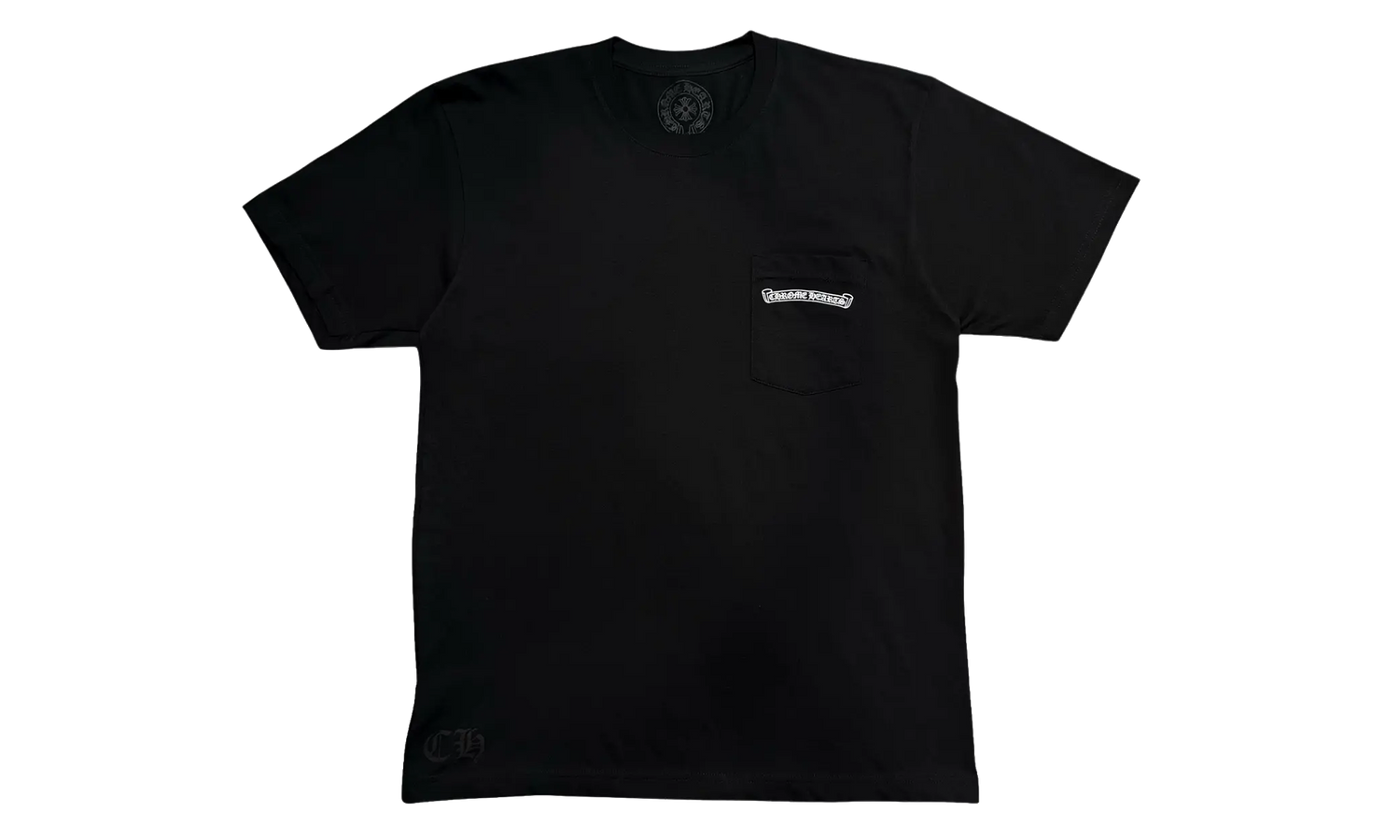 St. Barth Exclusive Cross Logo T-Shirt "Black" CHRM1543