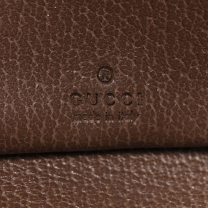 GG Supreme Monogram Web Ophidia Crossbody Wallet Beige Ebony New Acero