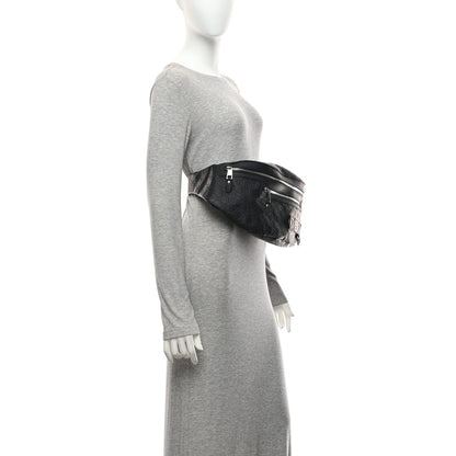 Guccissima Web Belt Bag Navy