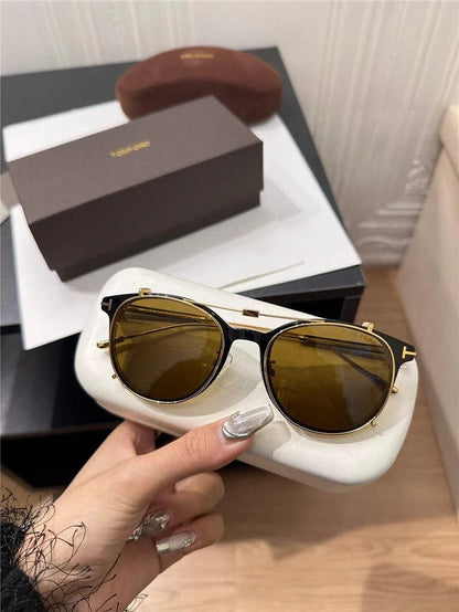 TOM FORD SOFT ROUND FT5644 Sunglasses 🔱