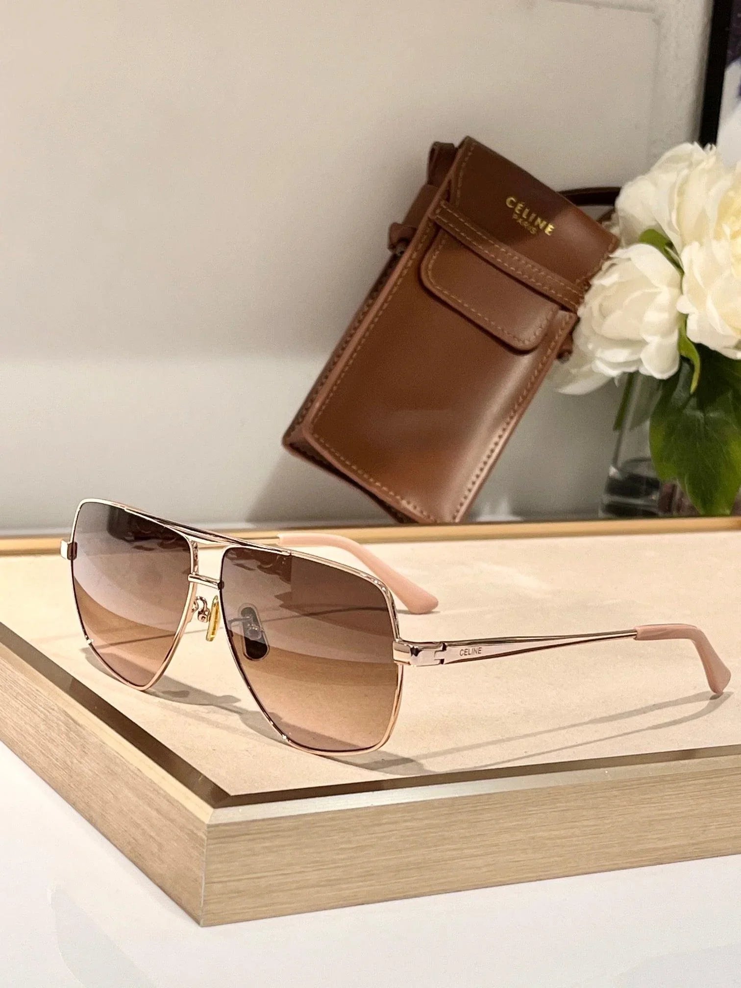 Céline Metal CL 40246U-Y  UNISEX  Sunglasses ✨