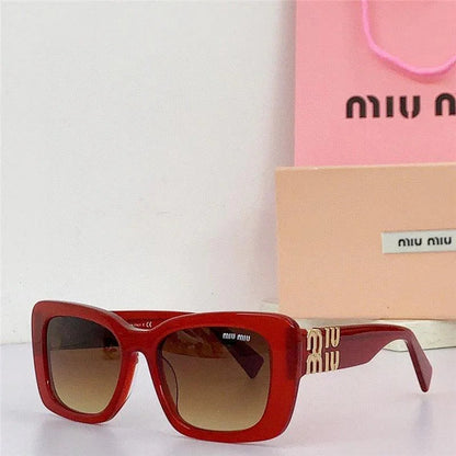 Miu Miu Glimpse oval-frame Acetate - 54 -07YS Women&