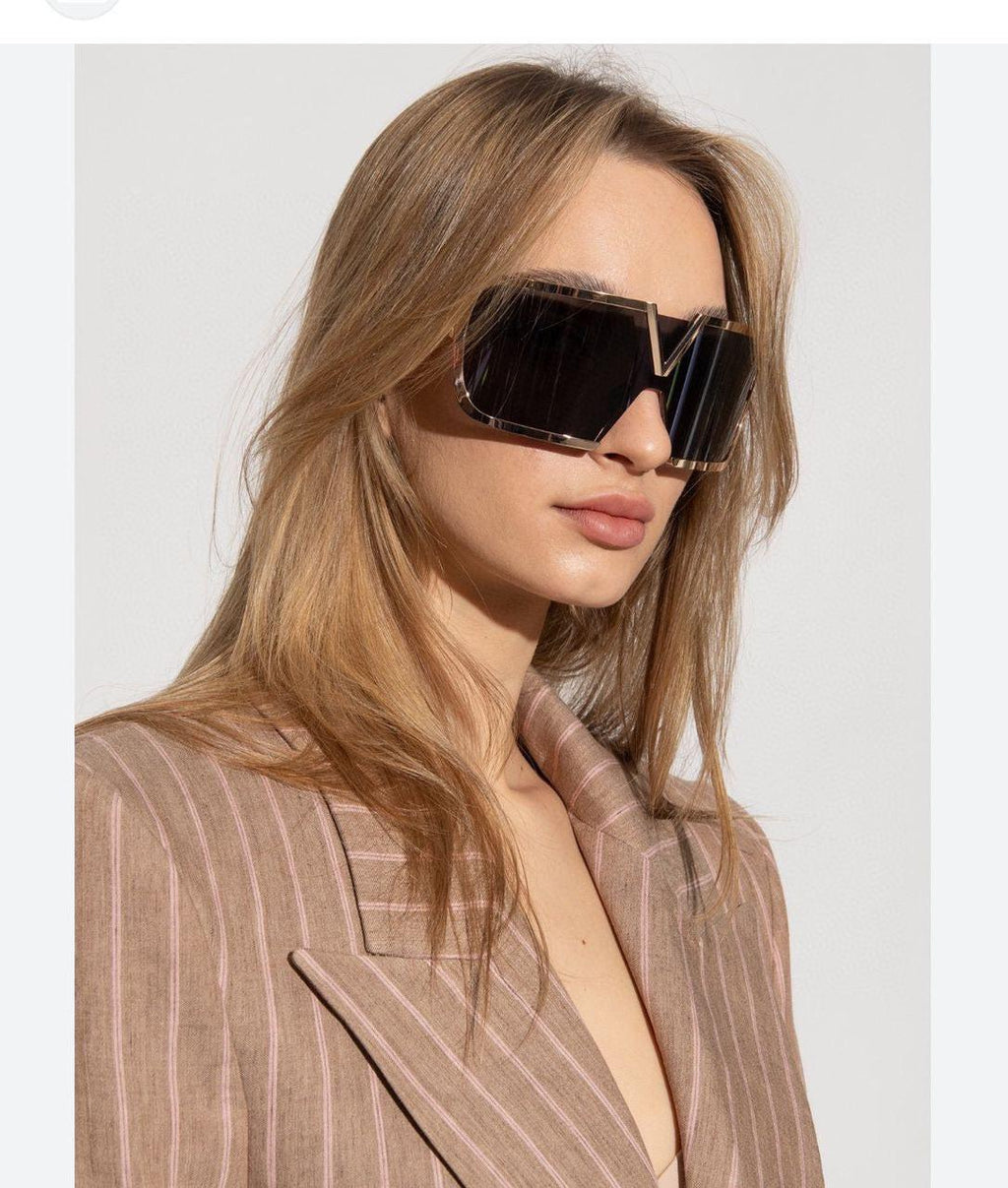 Valentino - V - Romask Iconic Oversized Mask Sunglasses✨