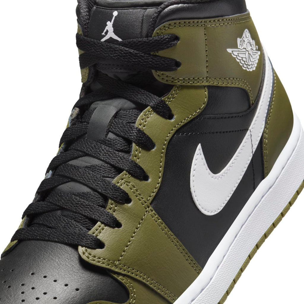 Air Jordan 1 Mid ‘Black Medium Olive’