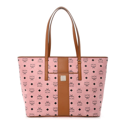 Visetos Medium Anya Zip Top Shopper Tote Soft Pink