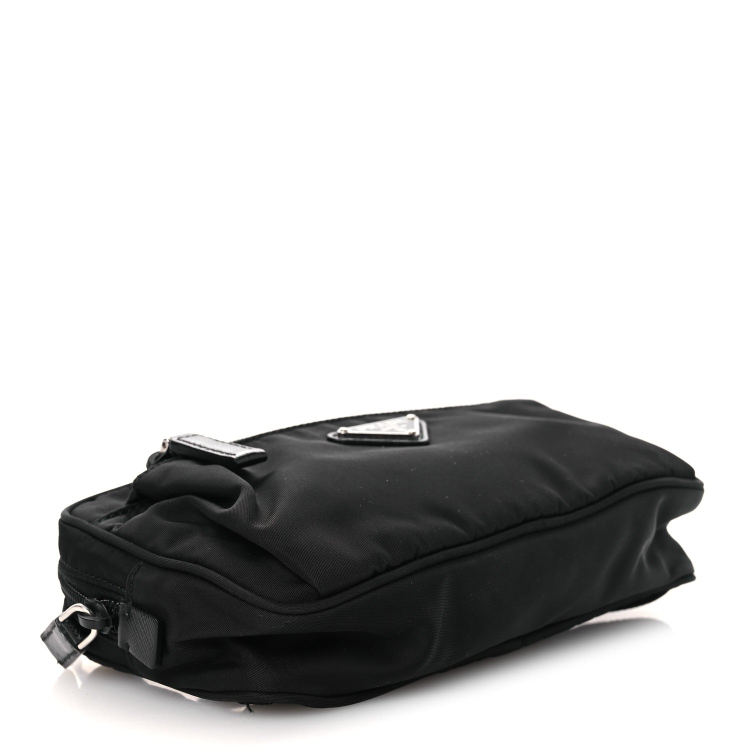 Re-Nylon Saffiano Belt Bag Black