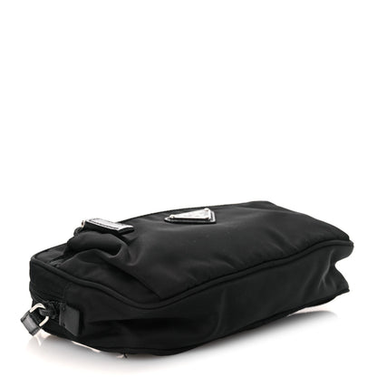 Re-Nylon Saffiano Belt Bag Black