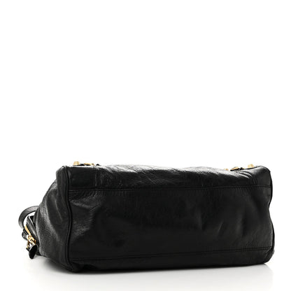 Agneau Giant 12 Gold Hardware Velo Black