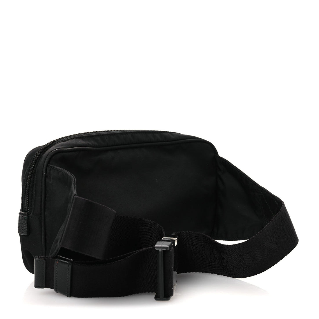 Re-Nylon Saffiano Belt Bag Black
