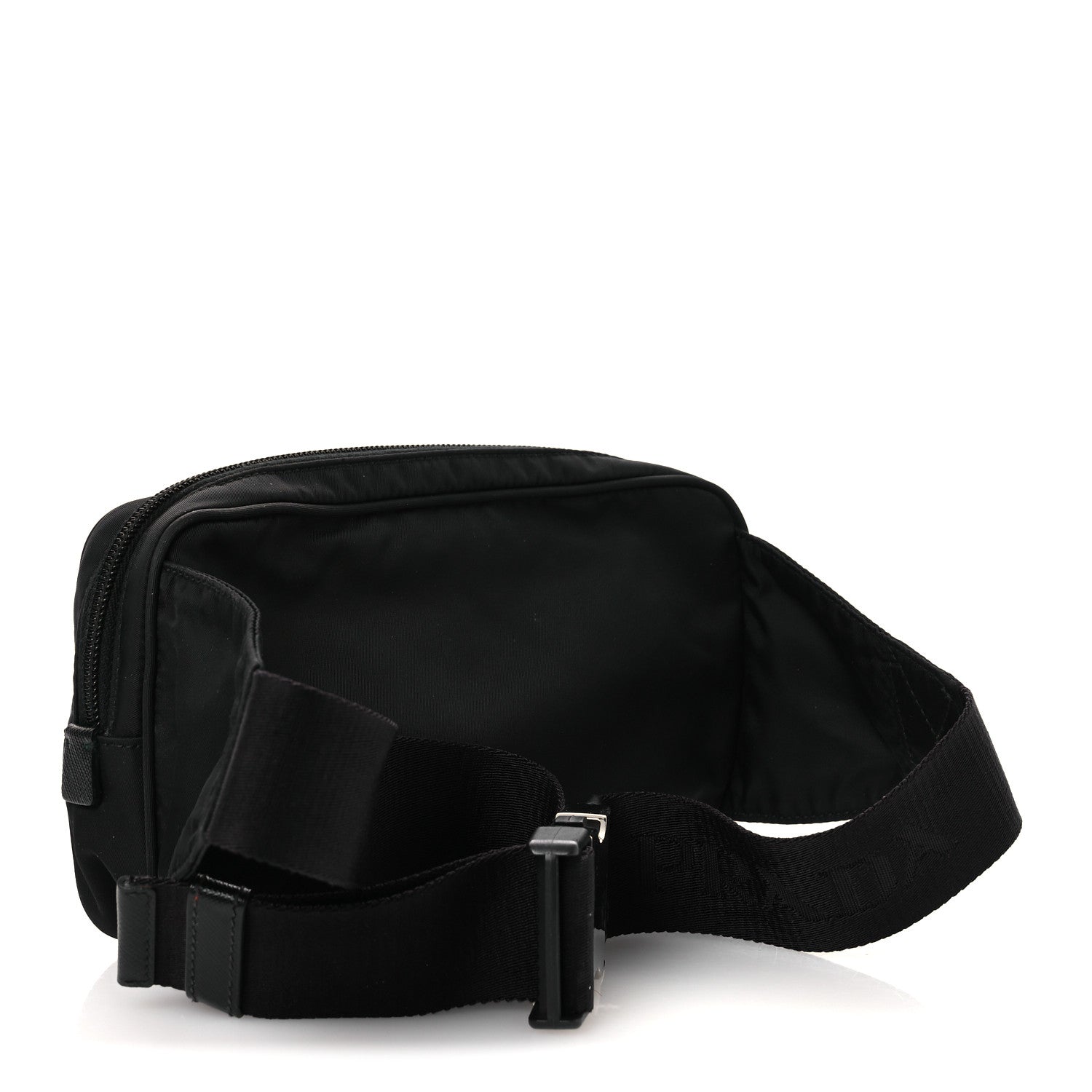 Re-Nylon Saffiano Belt Bag Black