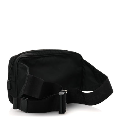 Re-Nylon Saffiano Belt Bag Black