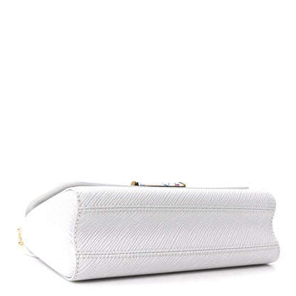 LV X TM Epi Twist MM Slim Shoulder Bag White