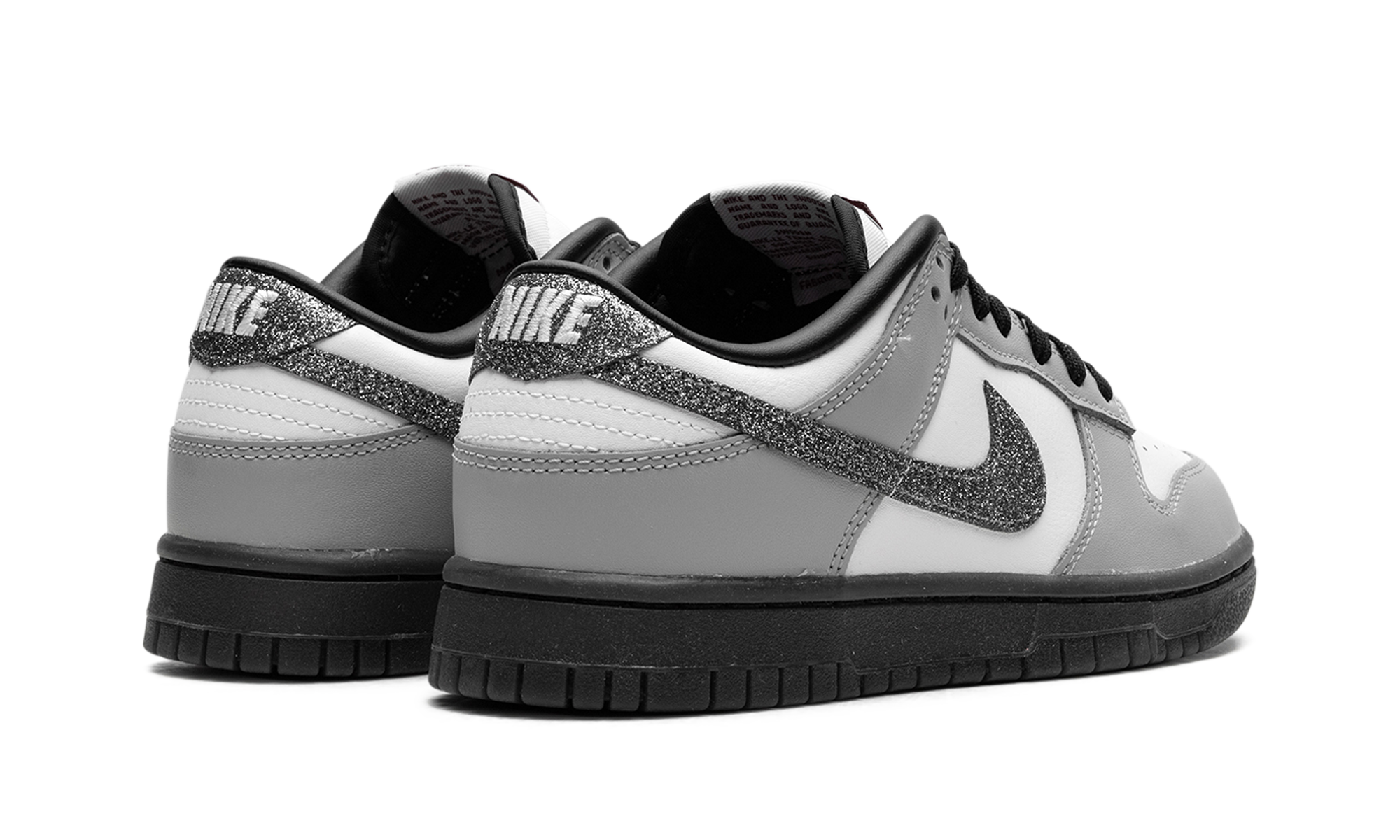 Dunk Low LX WMNS "Glitter Swoosh White Light Smoke Grey" HQ3462 191