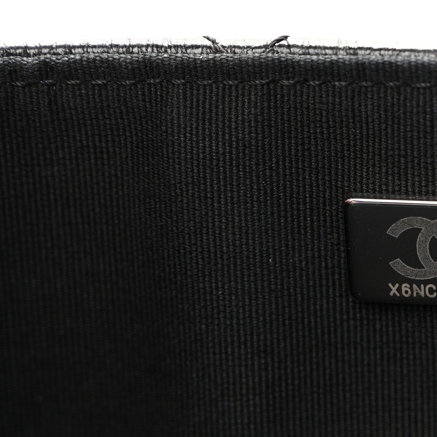 Grained Calfskin Quilted XXL Travel Flap Bag Black