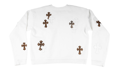 Flooded Patch Crewneck WMNS "White" CHRM1092