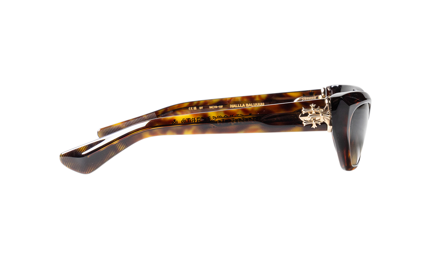 Hallla Baluuuu Cat Eye Sunglasses "Brown" CHRM1284