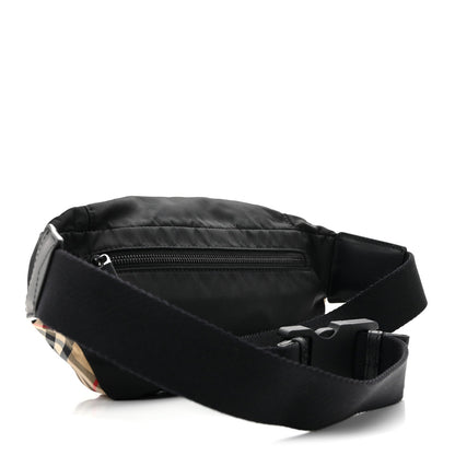 Nylon Vintage Check Sonny Bum Bag Archive Beige Black