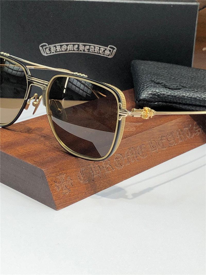 Chrome Hearts HUMPSTER metal Polarised Zeiss Lenses Sunglasses⚜️