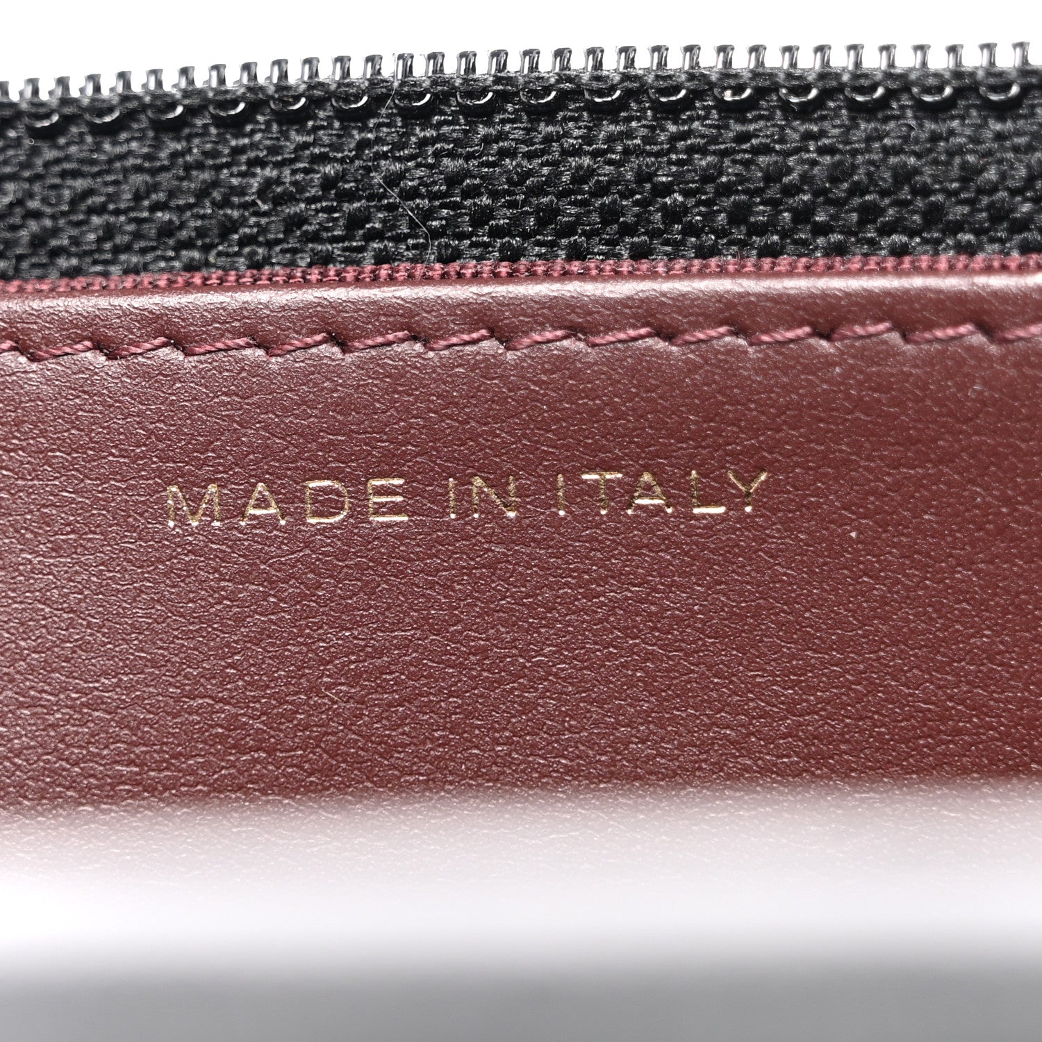 Aged Calfskin Quilted Lucky Charms 2.55 Reissue Wallet On Chain WOC Black