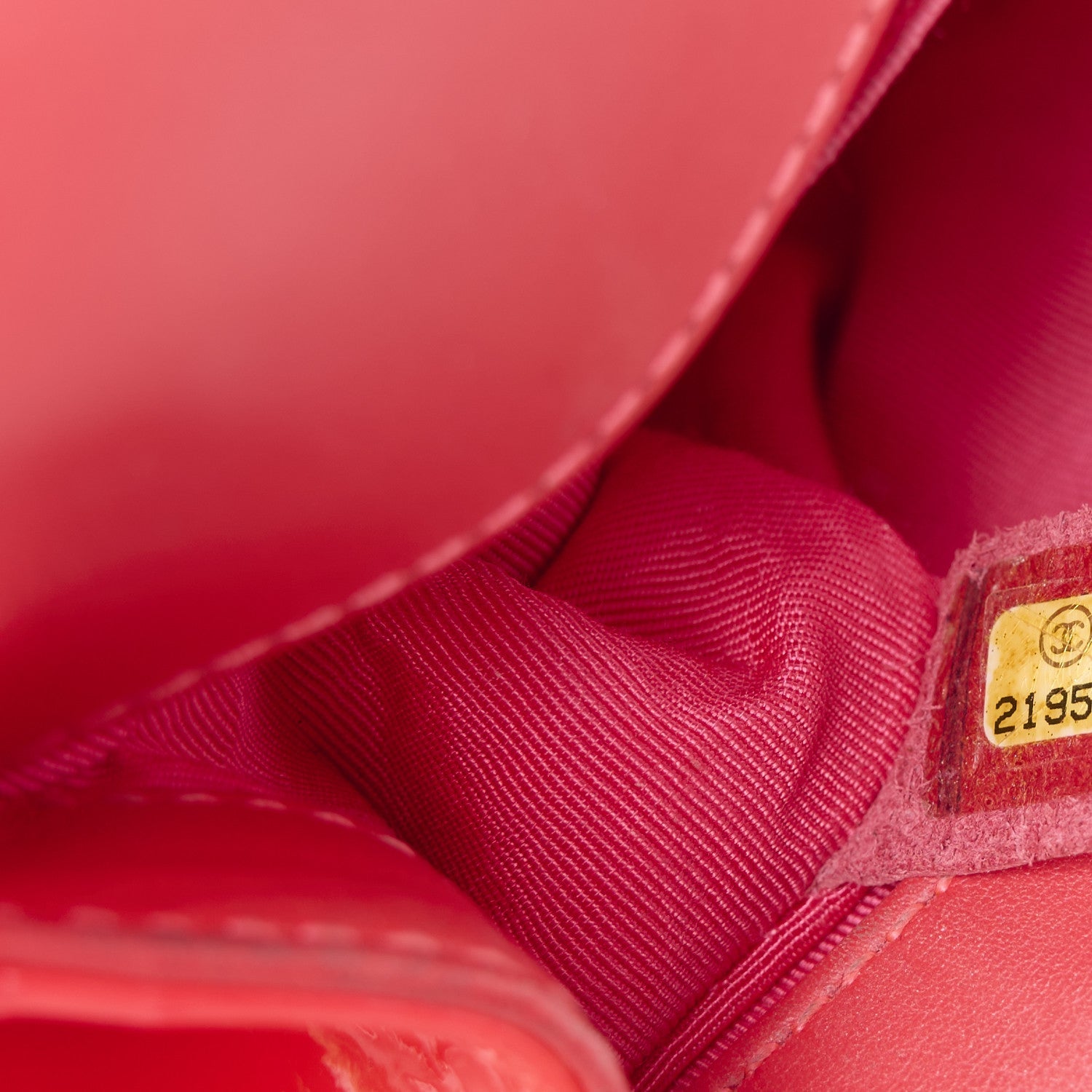 Patent Calfskin Quilted Small Boy Flap Pink