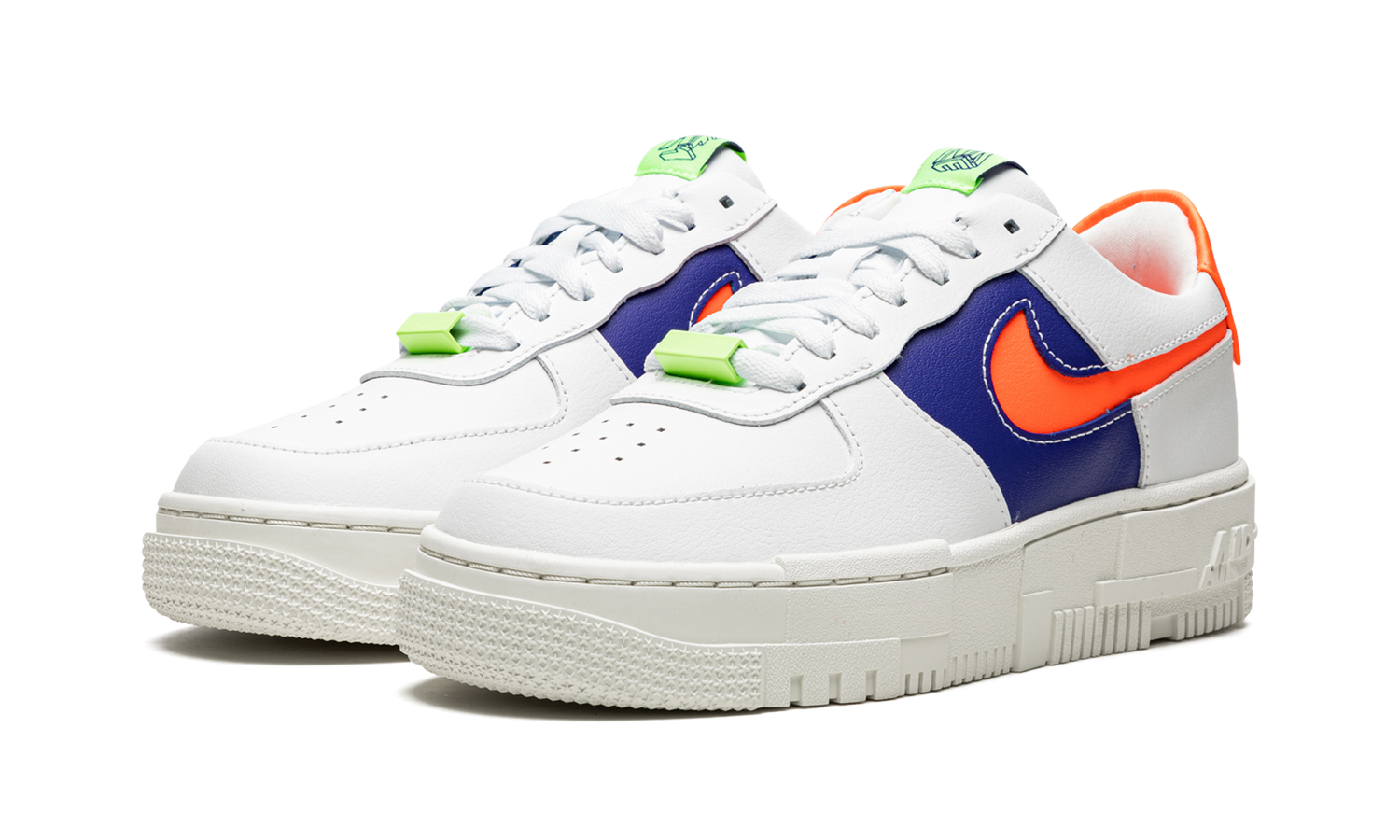 AIR FORCE 1 LO PIXEL MNS WMNS "White Concord Crimson" DM8340 100