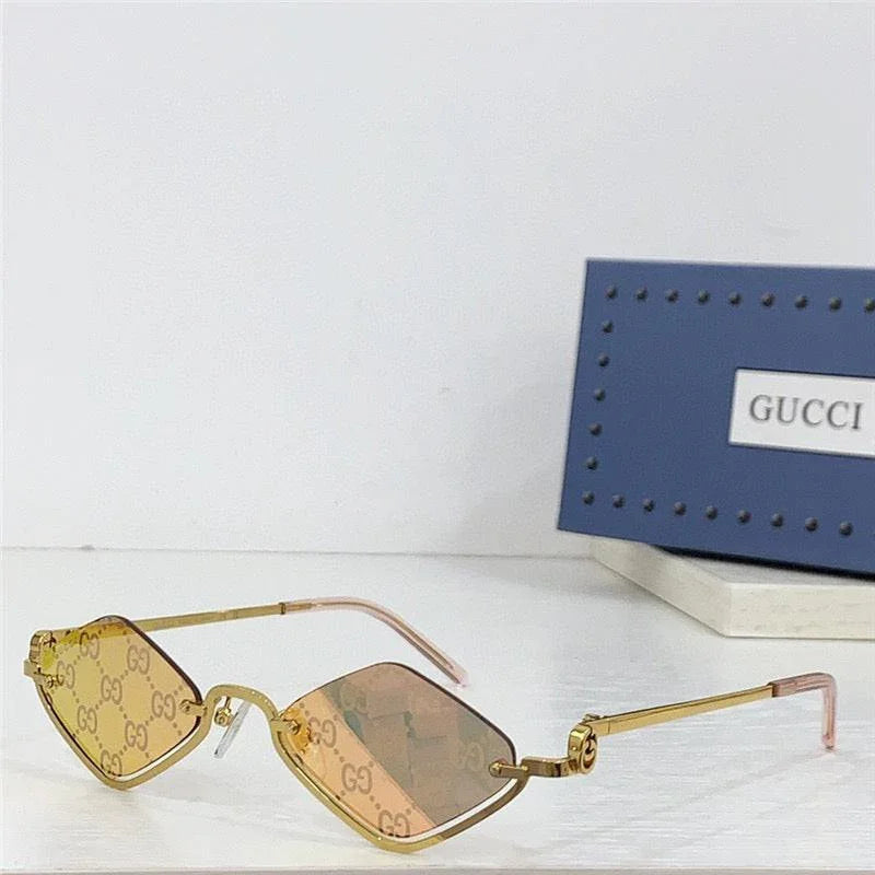 Gucci Geometric Frame GG 1604 S-004 Women&