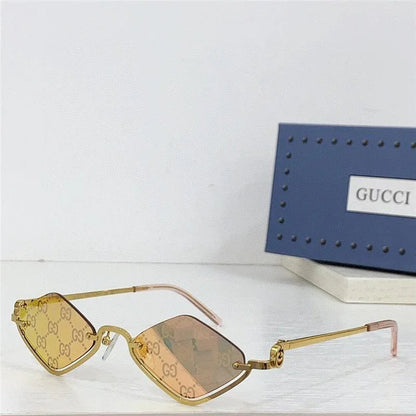 Gucci Geometric Frame GG 1604 S-004 Women&