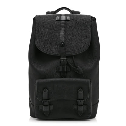 Taurillon Christopher Slim Backpack Black