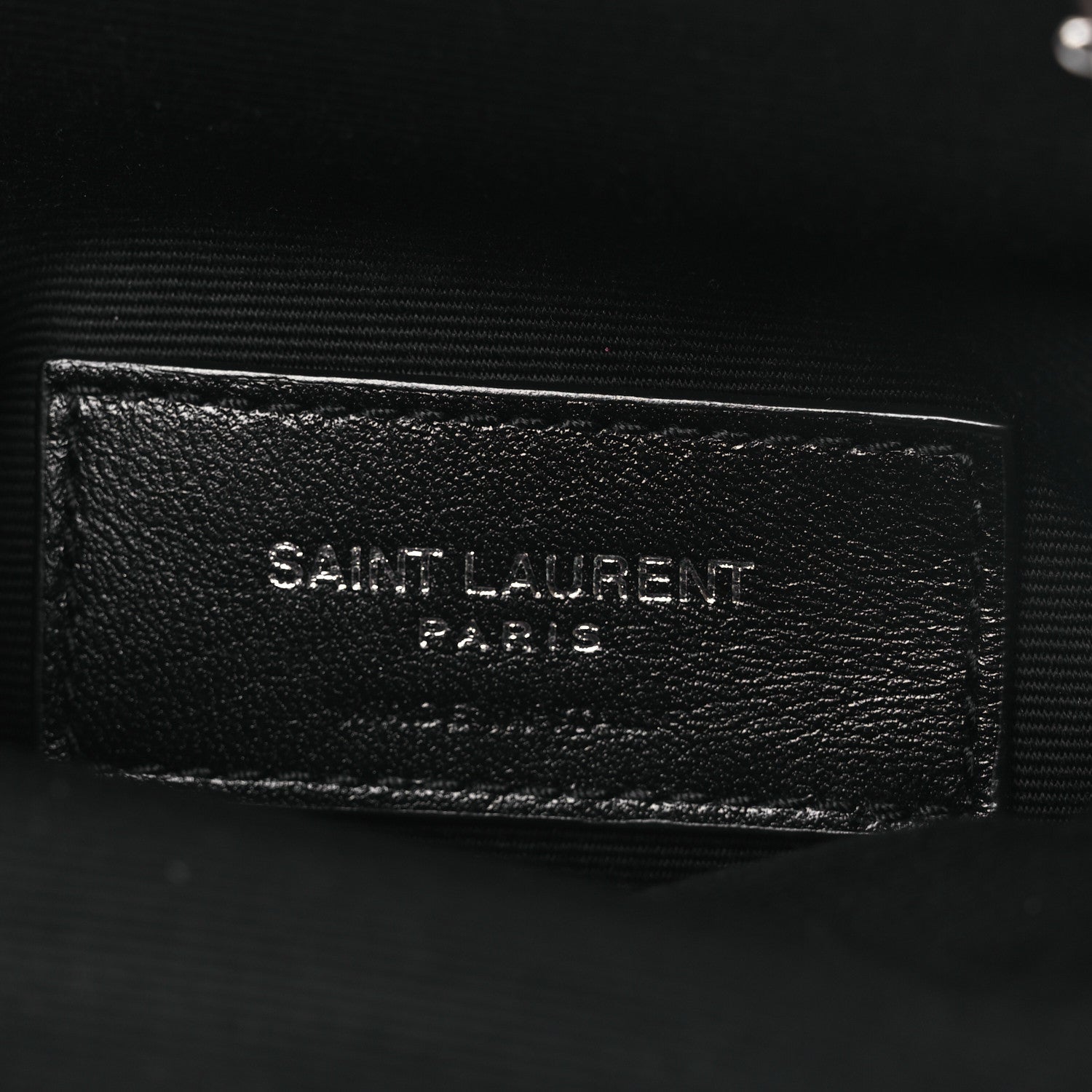 Lambskin Mini Sac Charniere Black