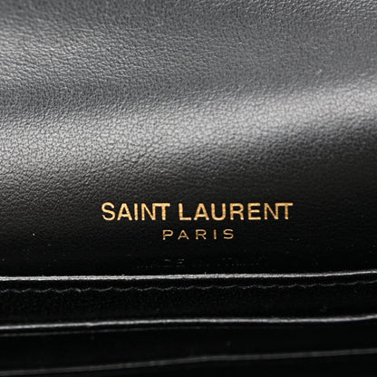 Smooth Calfskin Monogram Kate Belt Bag Black