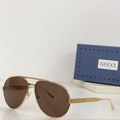 New Season Gucci 1513S Eyewear navigator-frame Sunglasses  ✨