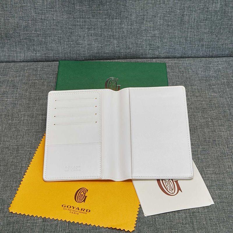 Goyard Grenelle Passport Cover In Goyardine Canvas✨