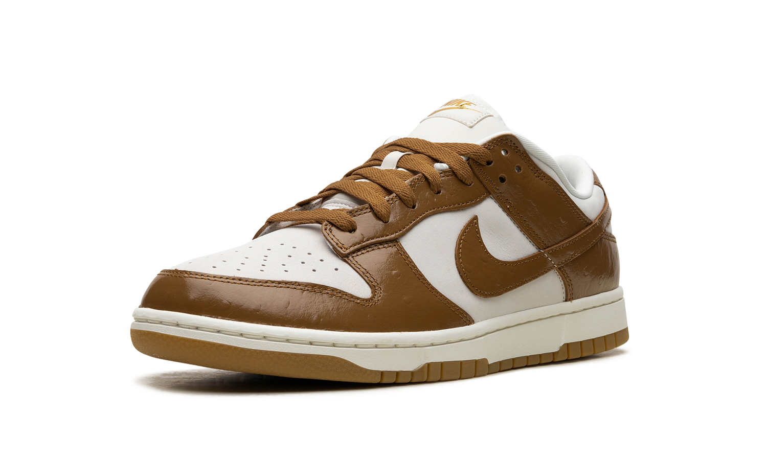 DUNK LOW WMNS "Brown Ostrich" FJ2260 001