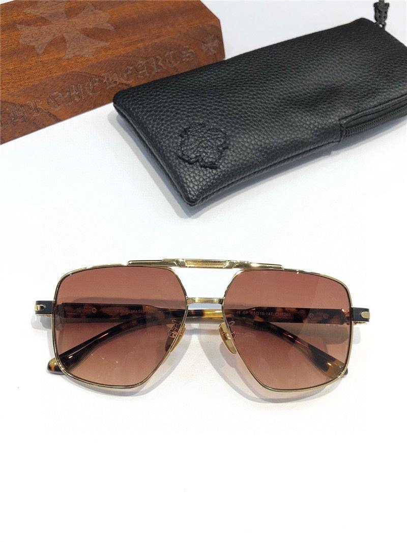 Chrome Hearts 8240 square-frame tinted sunglasses