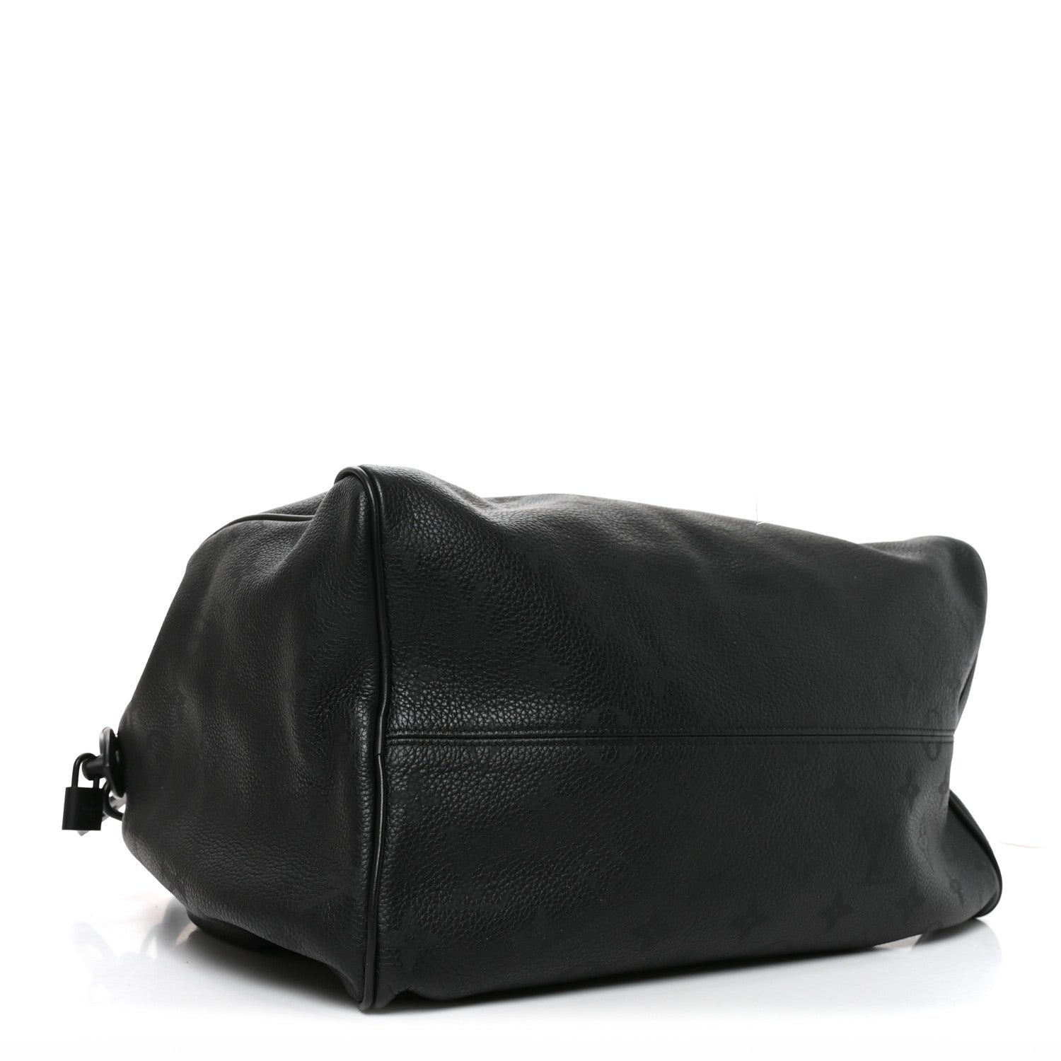Calfskin Monogram Speedy P9 Bandouliere 40 Ultra Black
