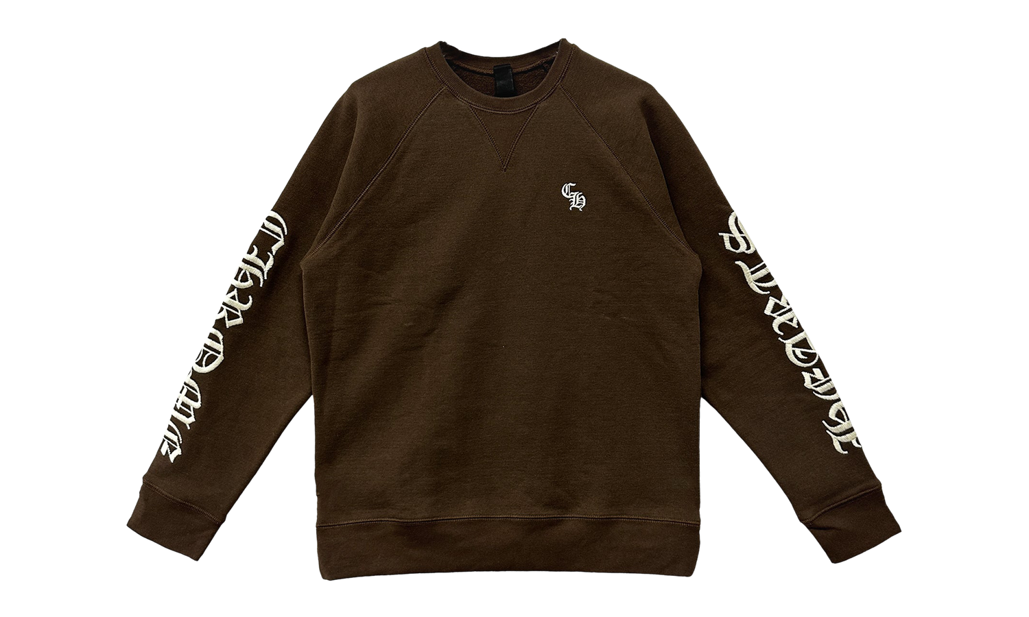 Embroidered CH Hoodie "Brown" CHRM0791