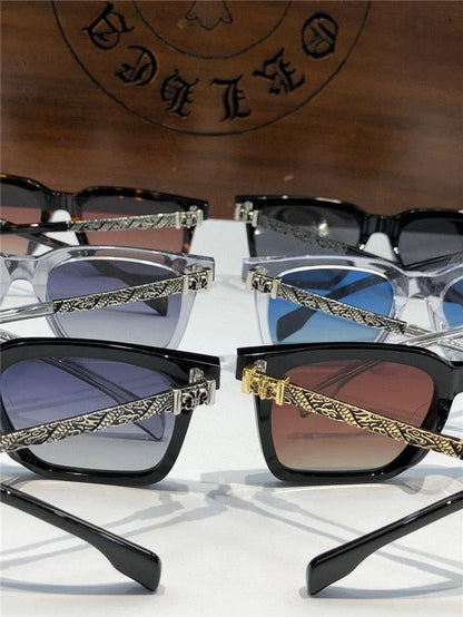 Chrome Hearts 8271 square-frame tinted sunglasses⚜️