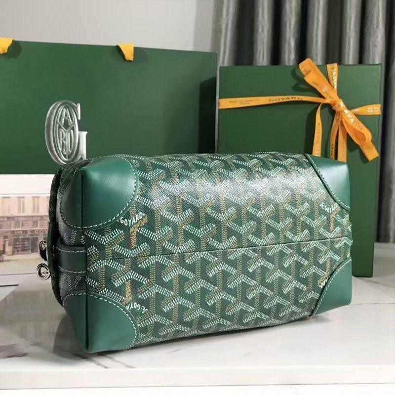 Goyard Bowling 25 Toiletry Bag In Goyardine Canvas✨