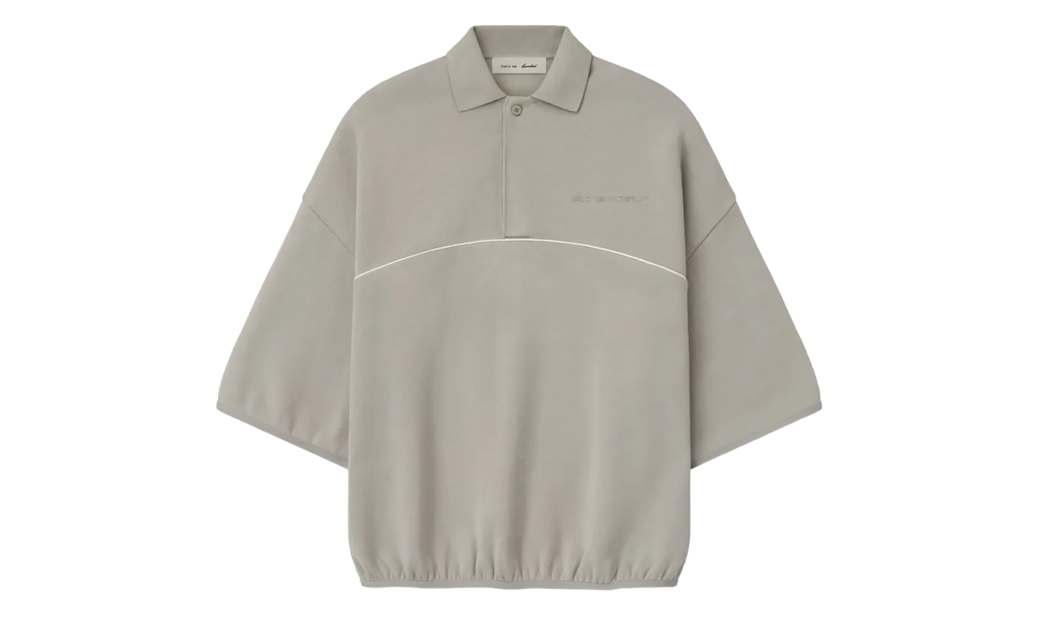 Active Trace Quarter Sleeve Modern Polo "Seal" 192SP264302F