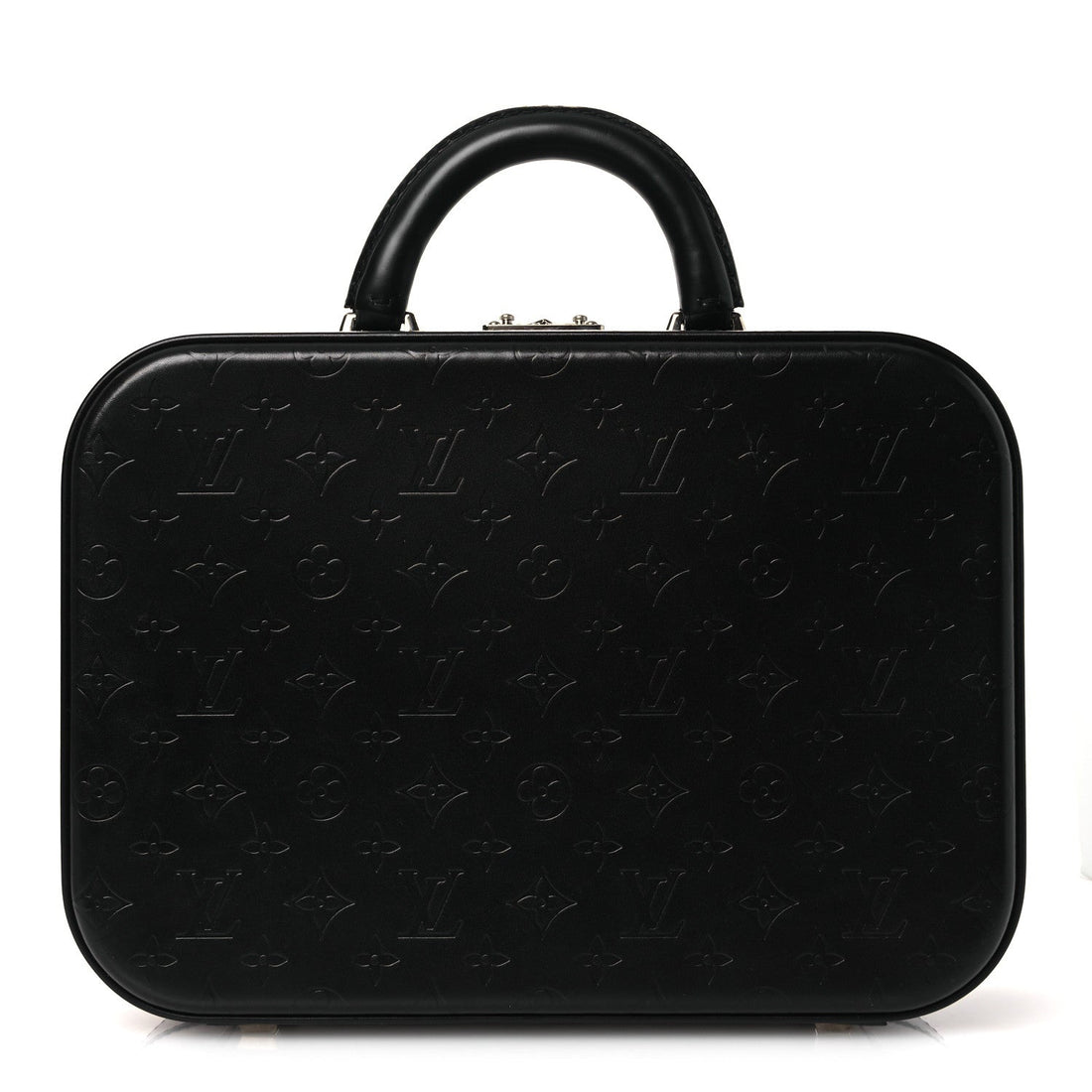 Monogram Glace Valisette MM Black