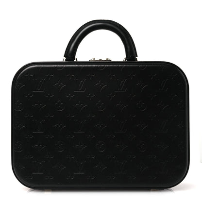 Monogram Glace Valisette MM Black