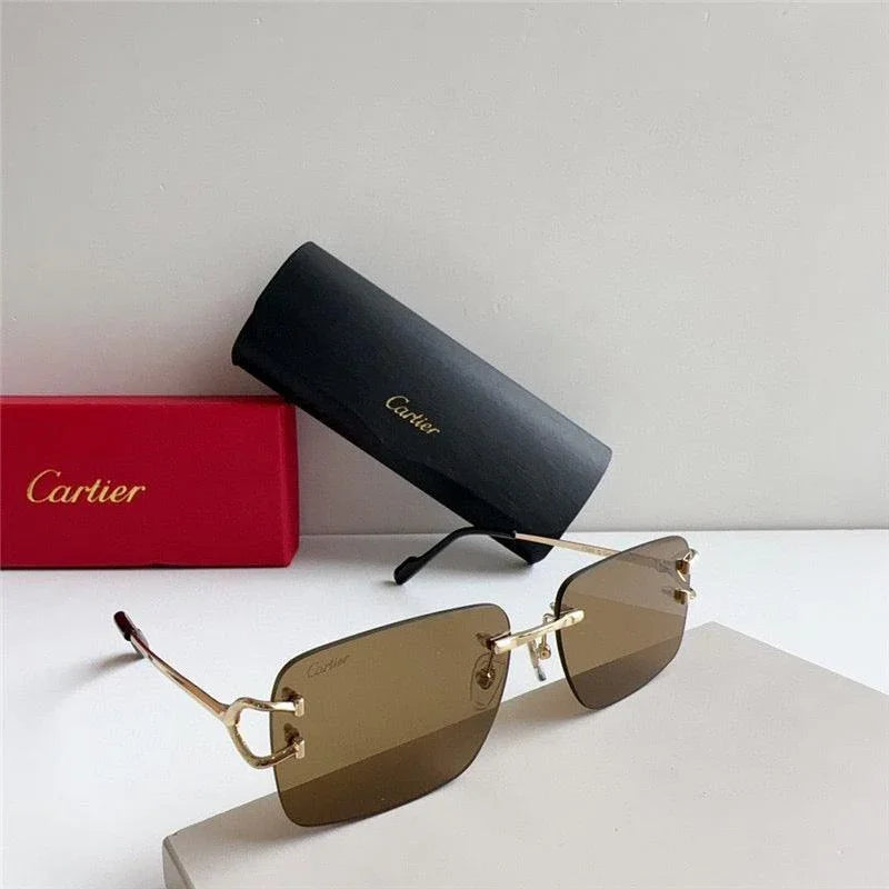 Cartier SIGNATURE C DE Style Sunglasses 57mm 14 lens Color✨