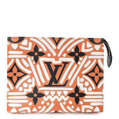Monogram Giant Crafty Pochette Toiletry 26 Creme Caramel