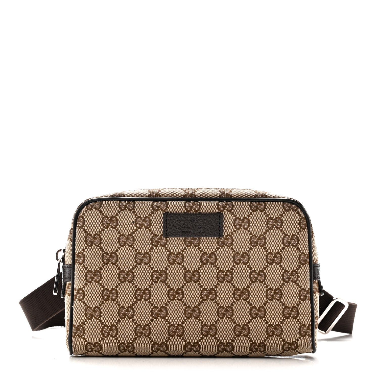 Monogram Belt Bag Dark Brown