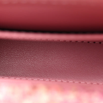 Tweed Quilted Mini Nano Kelly Shopper Pink