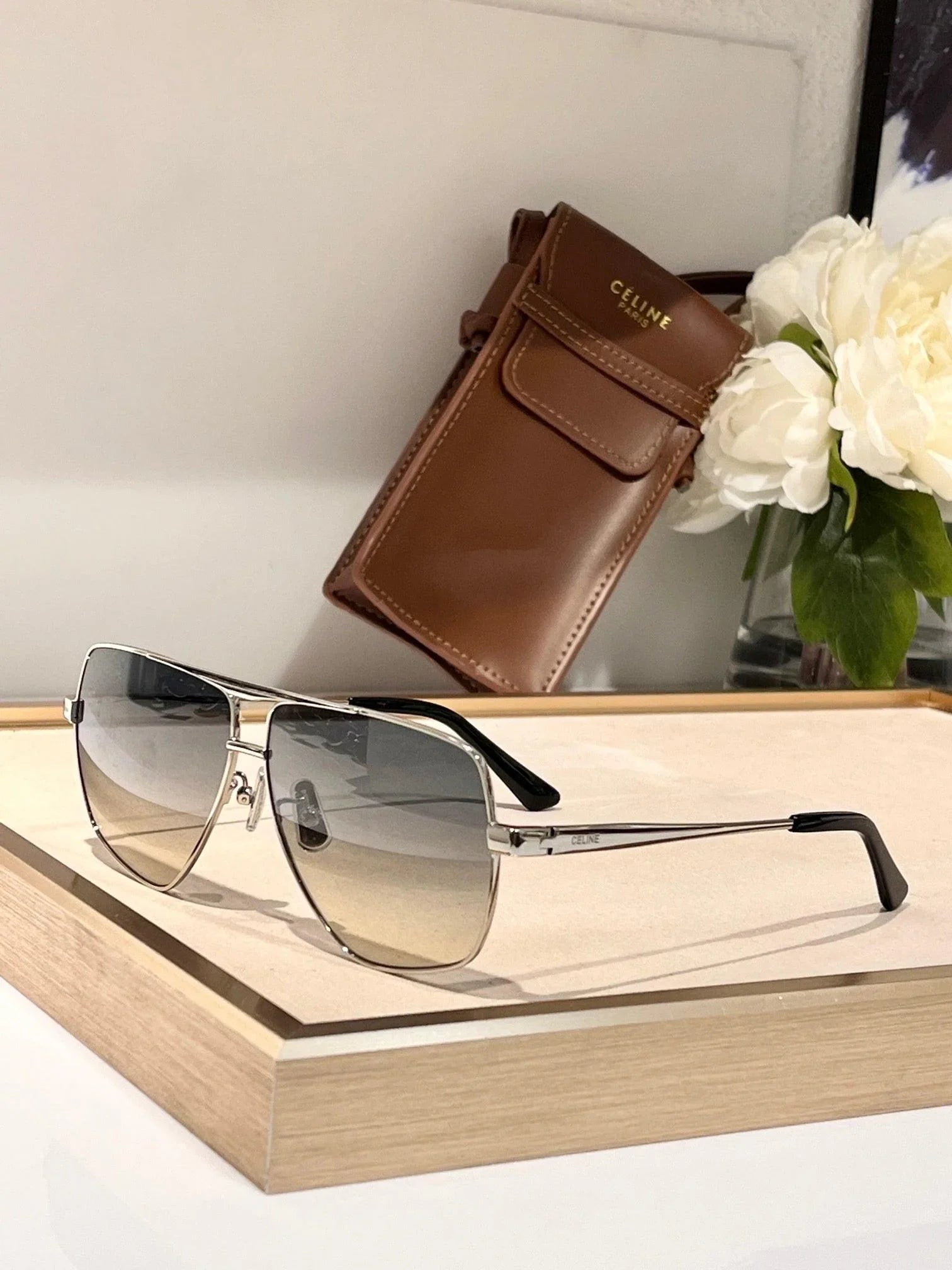 Céline Metal CL 40246U-Y  UNISEX  Sunglasses ✨